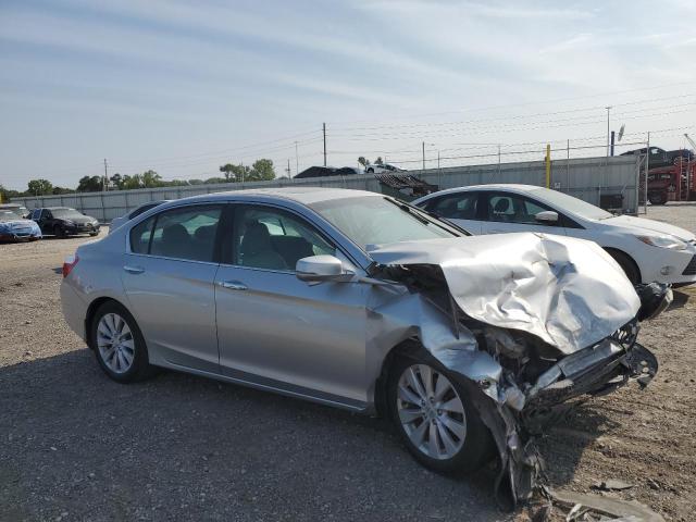1HGCR2F86DA263817 - 2013 HONDA ACCORD EXL SILVER photo 4