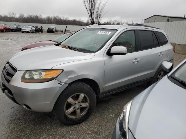 5NMSG13D47H112450 - 2007 HYUNDAI SANTA FE GLS SILVER photo 1