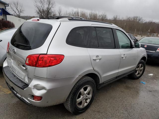 5NMSG13D47H112450 - 2007 HYUNDAI SANTA FE GLS SILVER photo 3