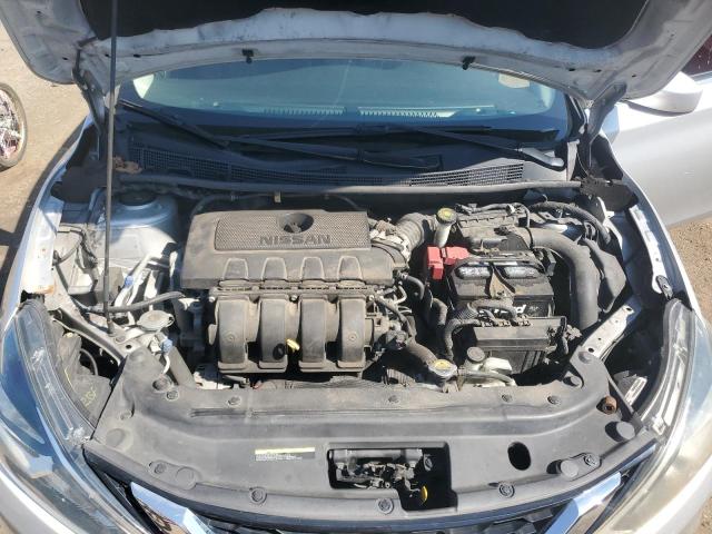 3N1AB7AP0KY324161 - 2019 NISSAN SENTRA S 银色 照片 11