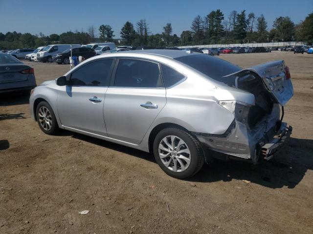 3N1AB7AP0KY324161 - 2019 NISSAN SENTRA S 银色 照片 2