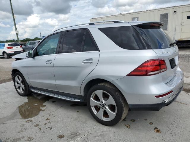 4JGDA5HB7GA740565 - 2016 MERCEDES-BENZ GLE 350 4MATIC SILVER photo 2