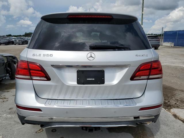4JGDA5HB7GA740565 - 2016 MERCEDES-BENZ GLE 350 4MATIC SILVER photo 6