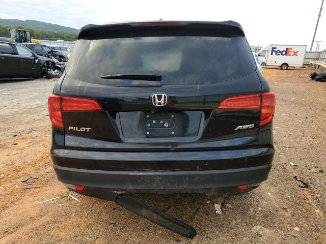 5FNYF6H54HB032922 - 2017 HONDA PILOT EXL BLACK photo 6