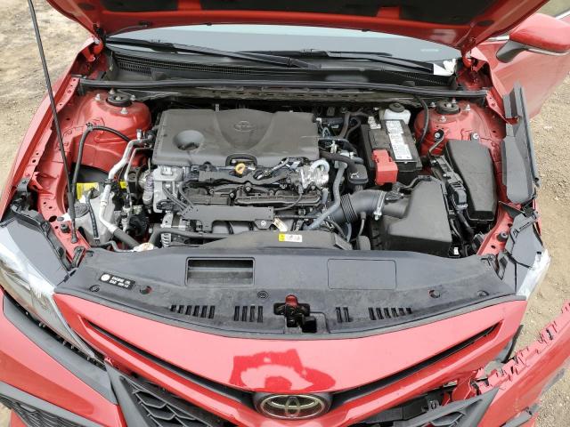 4T1T11AK9PU139736 - 2023 TOYOTA CAMRY SE NIGHT SHADE RED photo 11