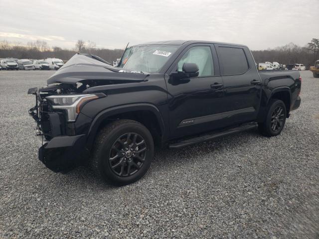 5TFNC5AB6NX001355 - 2022 TOYOTA TUNDRA CREWMAX PLATINUM Schwarz Foto 1