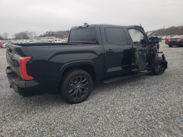 5TFNC5AB6NX001355 - 2022 TOYOTA TUNDRA CREWMAX PLATINUM Schwarz Foto 3