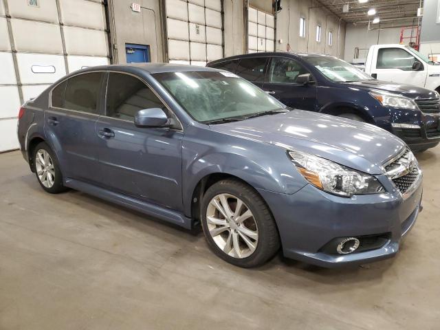 4S3BMCL66E3009130 - 2014 SUBARU LEGACY 2.5I LIMITED BLUE photo 4