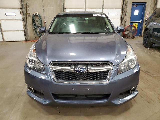 4S3BMCL66E3009130 - 2014 SUBARU LEGACY 2.5I LIMITED BLUE photo 5