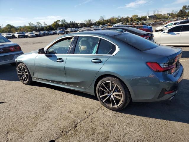 3MW5R7J00L8B27406 - 2020 BMW 330XI BLUE photo 2