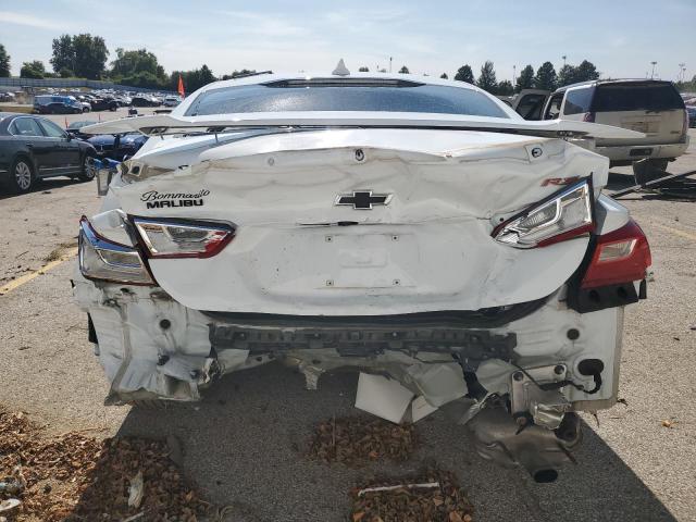 1G1ZG5ST0MF043241 - 2021 CHEVROLET MALIBU RS WHITE photo 6