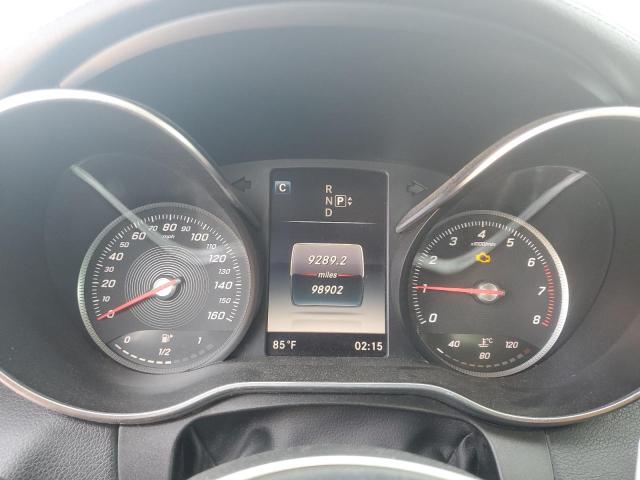 55SWF4KB1FU011080 - 2015 MERCEDES-BENZ C 300 4MATIC GRAY photo 9