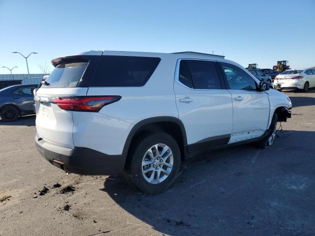 1GNEVFKW2PJ100544 - 2023 CHEVROLET TRAVERSE LS WHITE photo 3