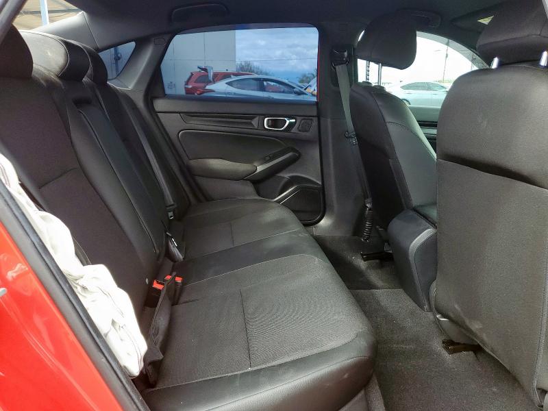 2HGFE2F57SH579000 - 2025 HONDA CIVIC SPORT RED photo 10