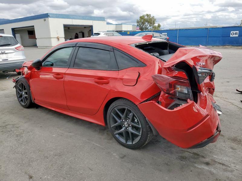 2HGFE2F57SH579000 - 2025 HONDA CIVIC SPORT RED photo 2