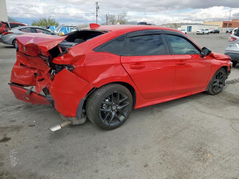 2HGFE2F57SH579000 - 2025 HONDA CIVIC SPORT RED photo 3
