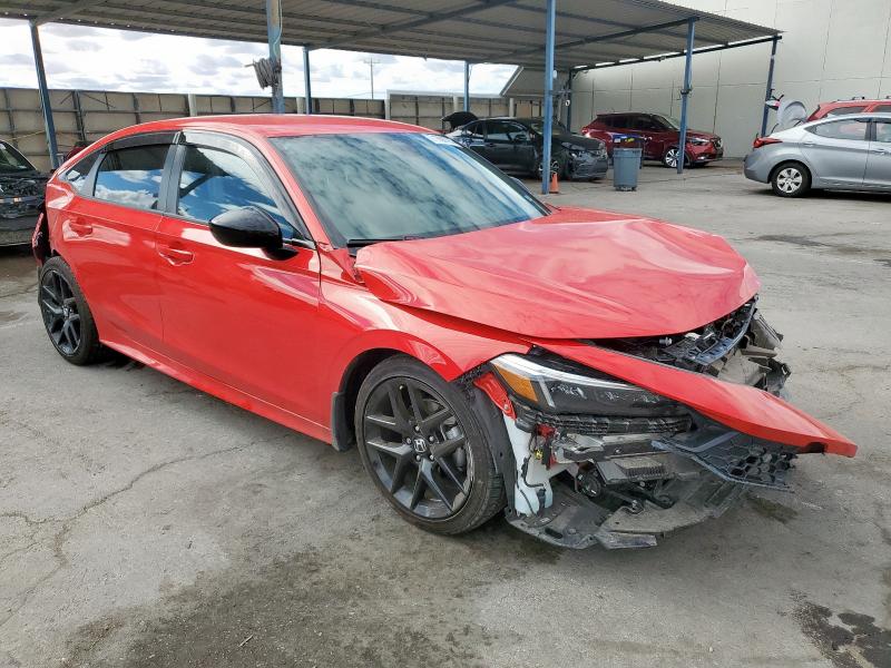 2HGFE2F57SH579000 - 2025 HONDA CIVIC SPORT RED photo 4
