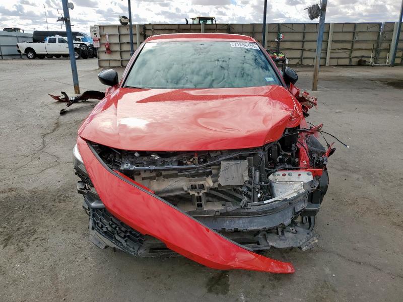 2HGFE2F57SH579000 - 2025 HONDA CIVIC SPORT RED photo 5