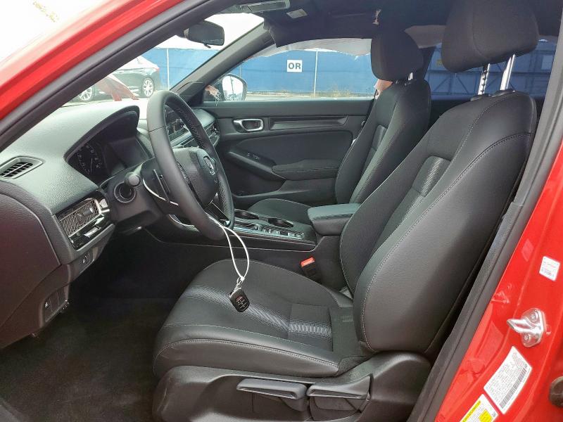 2HGFE2F57SH579000 - 2025 HONDA CIVIC SPORT RED photo 7