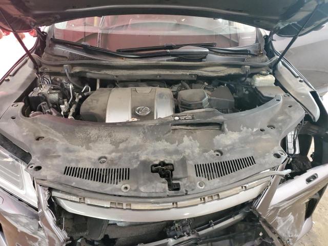 2T2BZMCAXHC118614 - 2017 LEXUS RX 350 BASE GRAY photo 12