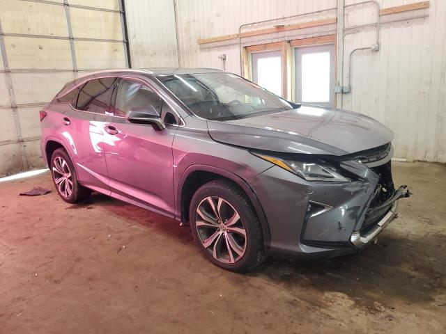 2T2BZMCAXHC118614 - 2017 LEXUS RX 350 BASE GRAY photo 4