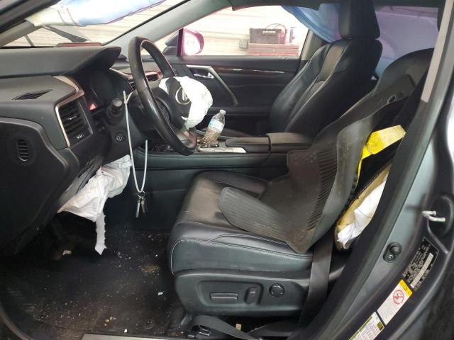 2T2BZMCAXHC118614 - 2017 LEXUS RX 350 BASE GRAY photo 7
