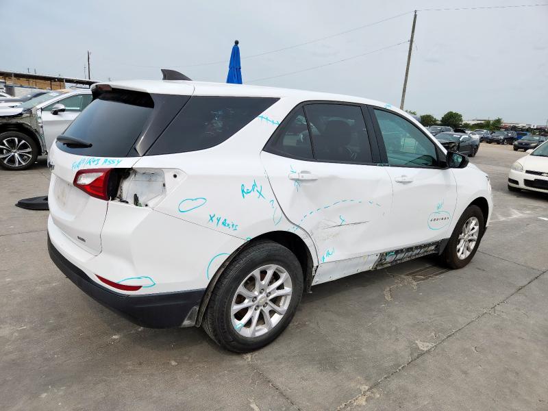 3GNAXSEV9KL329177 - 2019 CHEVROLET EQUINOX LS თეთრი ფოტო 3