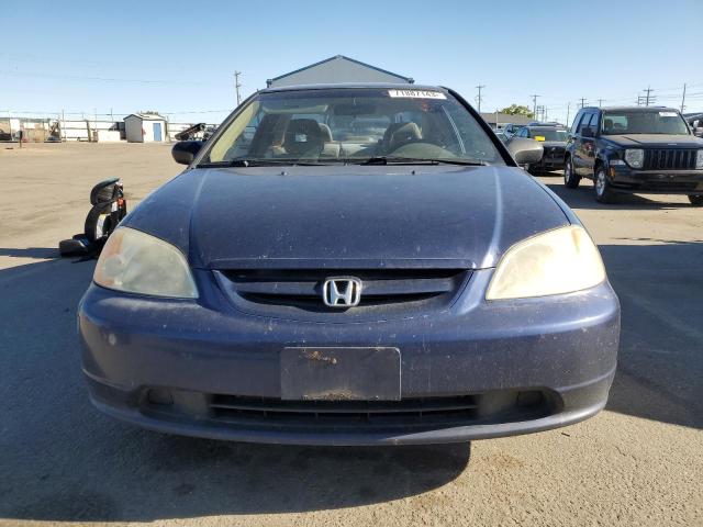 1HGEM21533L070614 - 2003 HONDA CIVIC LX BLUE photo 5