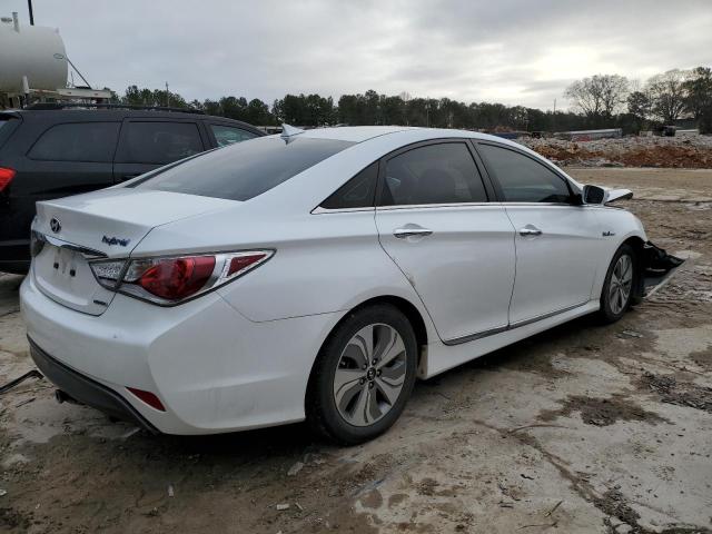 KMHEC4A47FA130930 - 2015 HYUNDAI SONATA HYBRID WHITE photo 3