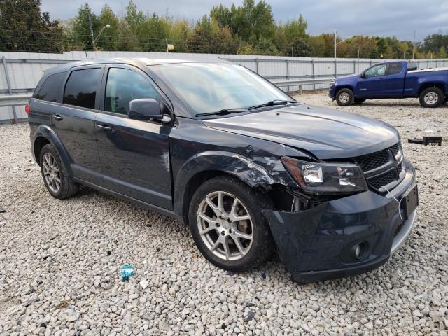 3C4PDDEG1HT616319 - 2017 DODGE JOURNEY GT BLUE photo 4