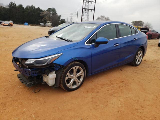 1G1BF5SM1H7176894 - 2017 CHEVROLET CRUZE PREMIER BLUE photo 1