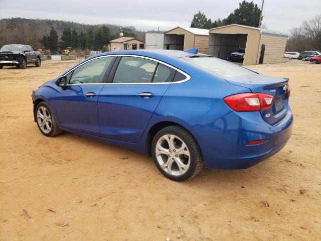 1G1BF5SM1H7176894 - 2017 CHEVROLET CRUZE PREMIER BLUE photo 2