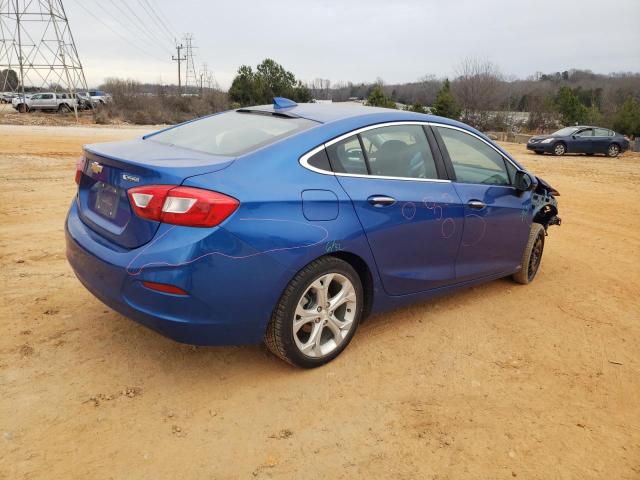 1G1BF5SM1H7176894 - 2017 CHEVROLET CRUZE PREMIER BLUE photo 3