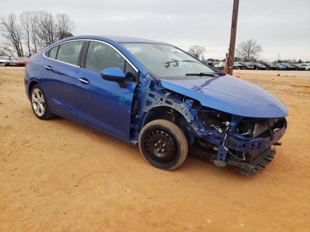 1G1BF5SM1H7176894 - 2017 CHEVROLET CRUZE PREMIER BLUE photo 4