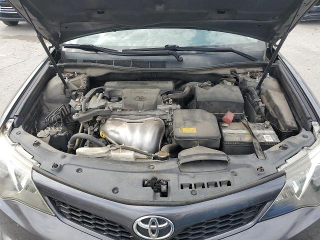 4T1BF1FK3CU604334 - 2012 TOYOTA CAMRY BASE GRAY photo 11