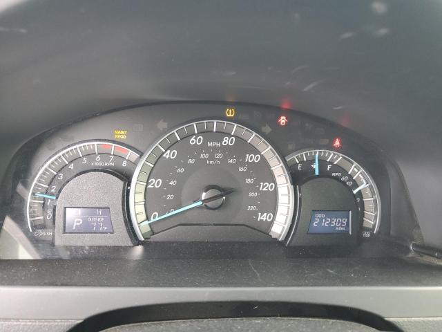 4T1BF1FK3CU604334 - 2012 TOYOTA CAMRY BASE GRAY photo 9