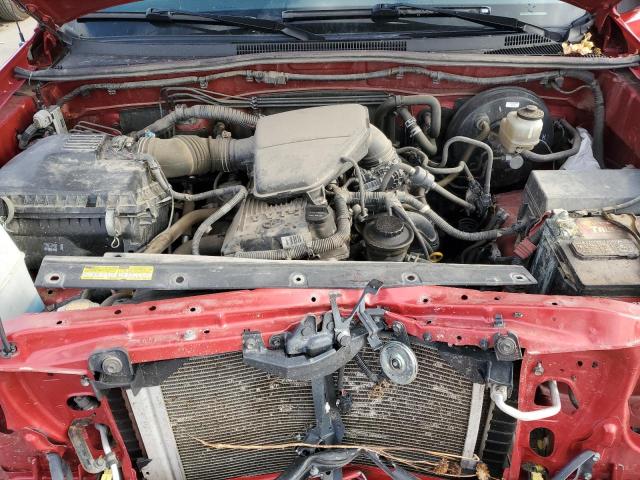 5TFUX4EN5BX008615 - 2011 TOYOTA TACOMA ACCESS CAB წითელი ფოტო 11
