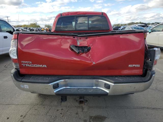 5TFUX4EN5BX008615 - 2011 TOYOTA TACOMA ACCESS CAB წითელი ფოტო 6
