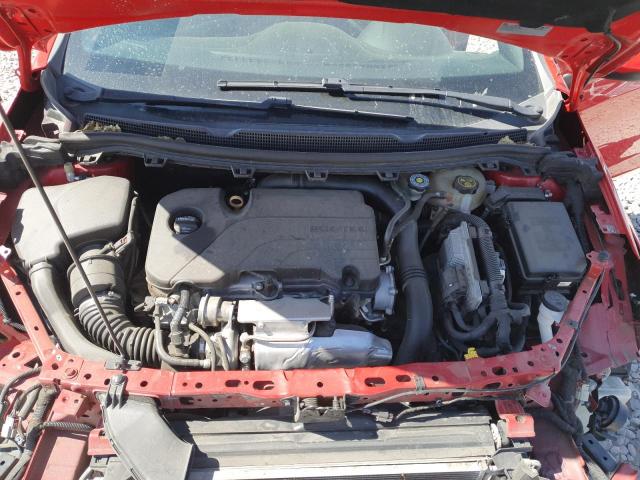 3G1BE6SM1JS654229 - 2018 CHEVROLET CRUZE LT أحمر صورة 11