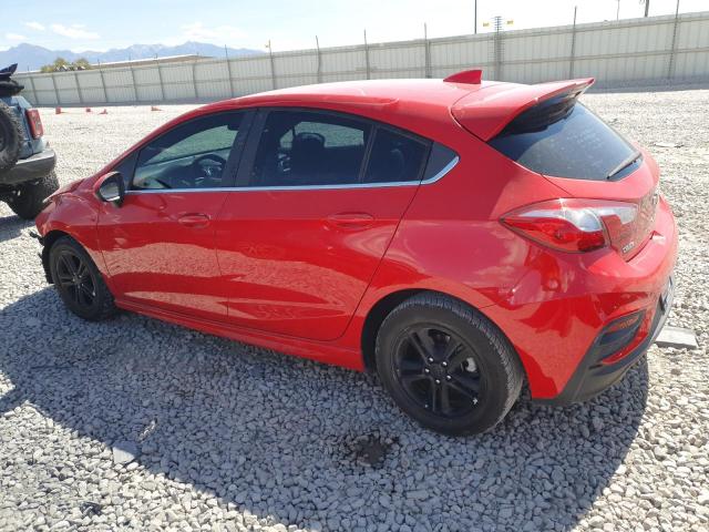 3G1BE6SM1JS654229 - 2018 CHEVROLET CRUZE LT أحمر صورة 2