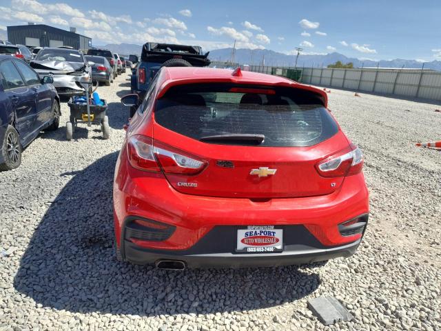 3G1BE6SM1JS654229 - 2018 CHEVROLET CRUZE LT أحمر صورة 6