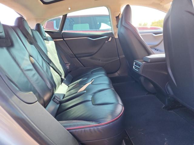 5YJSA1CP4DFP27007 - 2013 TESLA MODEL S فضي صورة 10