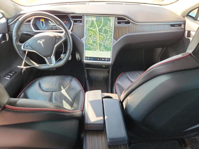 5YJSA1CP4DFP27007 - 2013 TESLA MODEL S فضي صورة 8