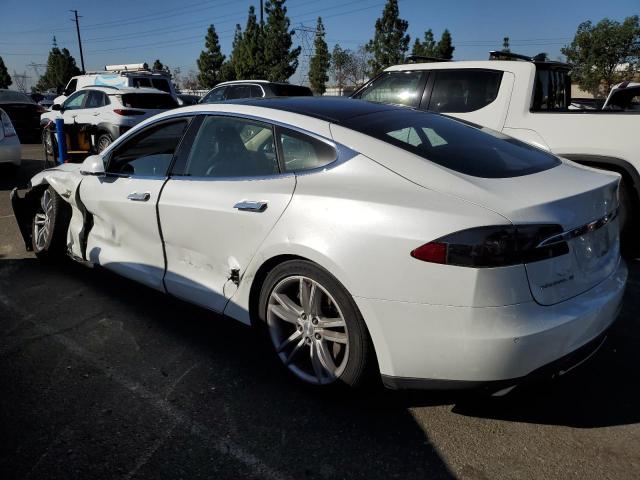 5YJSA1CG1DFP27305 - 2013 TESLA MODEL S Սպիտակ լուսանկար 2