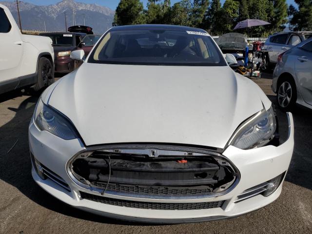 5YJSA1CG1DFP27305 - 2013 TESLA MODEL S Սպիտակ լուսանկար 5