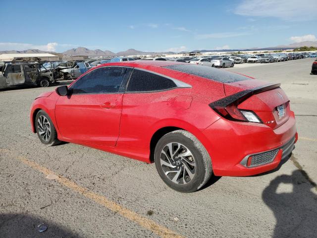 2HGFC4B54JH302407 - 2018 HONDA CIVIC LX Qırmızı foto 2