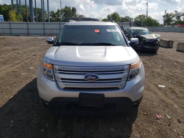 1FM5K8F8XFGA04967 - 2015 FORD EXPLORER LIMITED SILVER photo 5