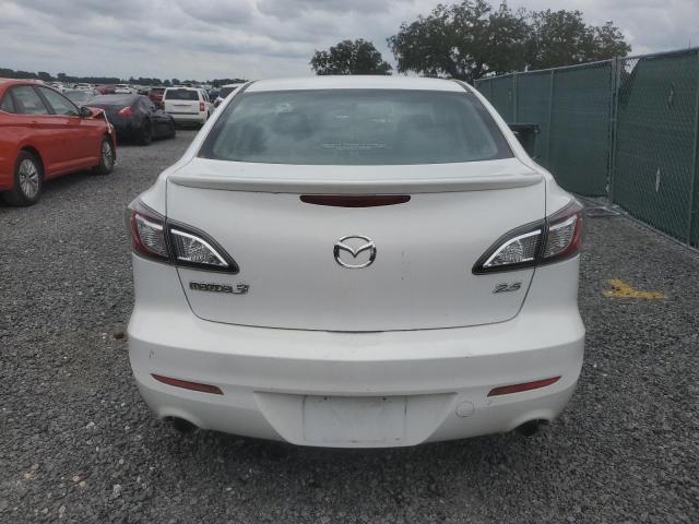 JM1BL1S54A1169349 - 2010 MAZDA 3 S WHITE photo 6