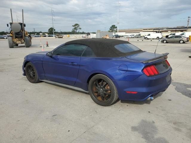 1FATP8EM1F5371544 - 2015 FORD MUSTANG BLUE photo 2