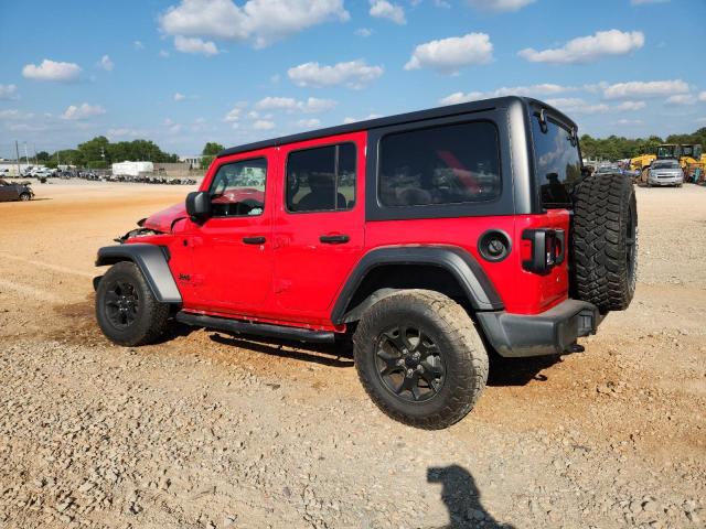 1C4HJXDN4MW612977 - 2021 JEEP WRANGLER UNLIMITED SPORT Qırmızı foto 2